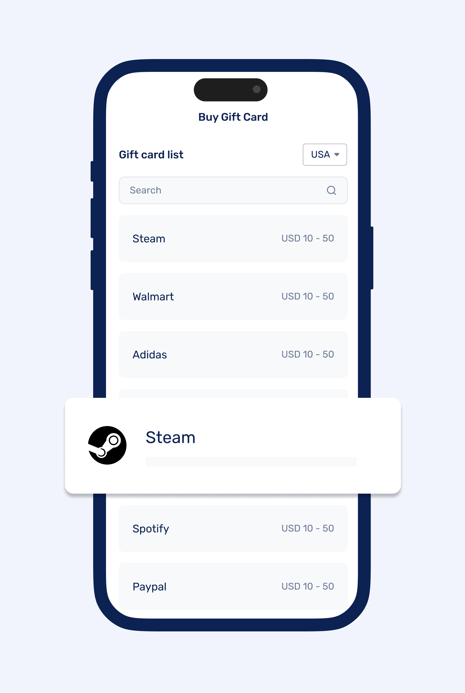 asset interface