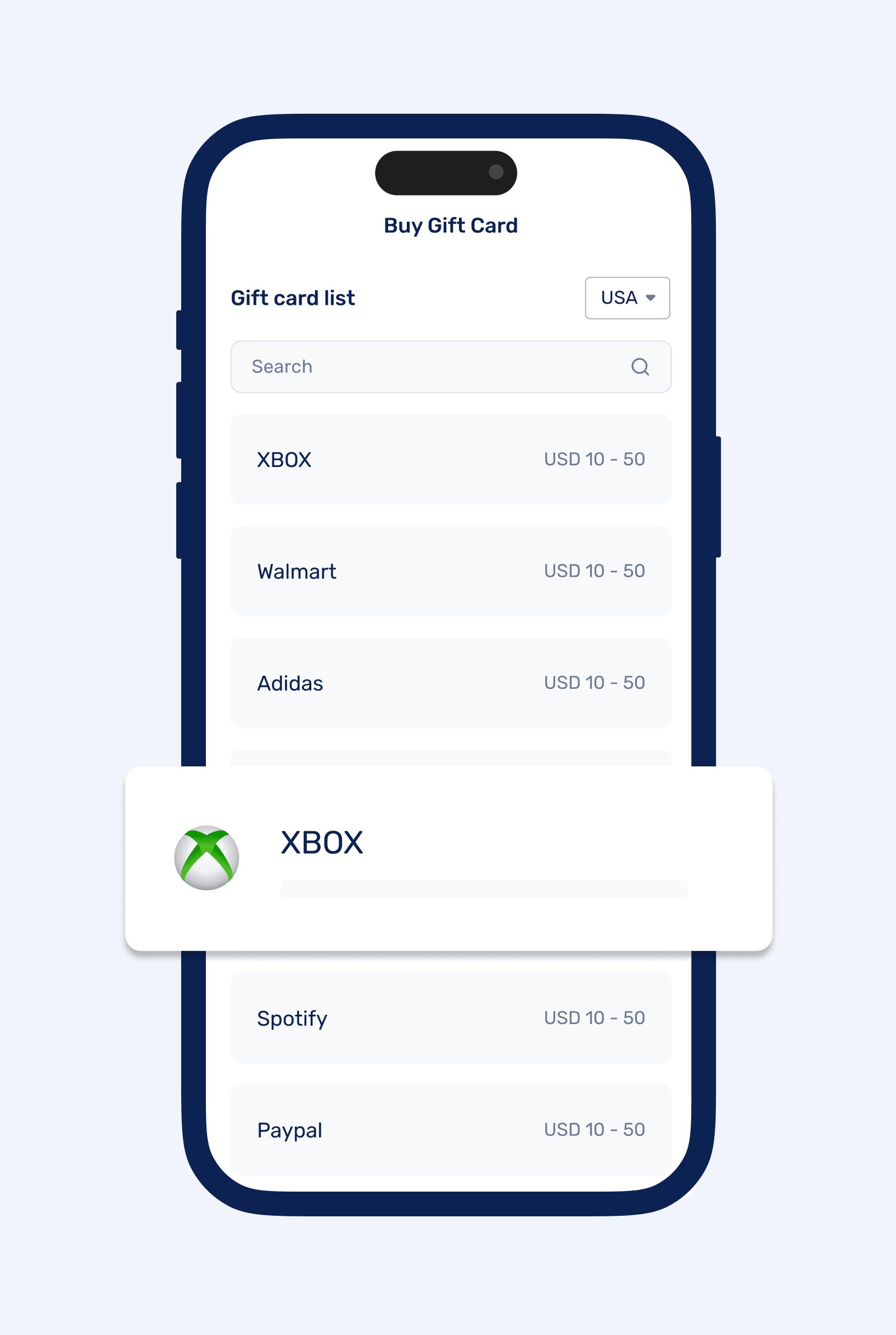 asset interface