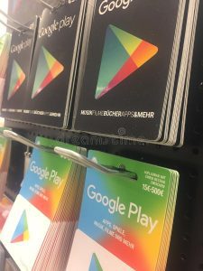 google play gift card