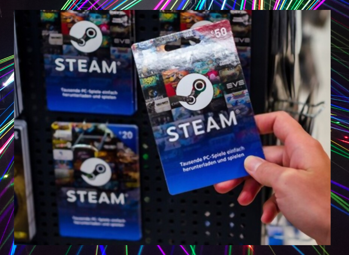 Steam gift card