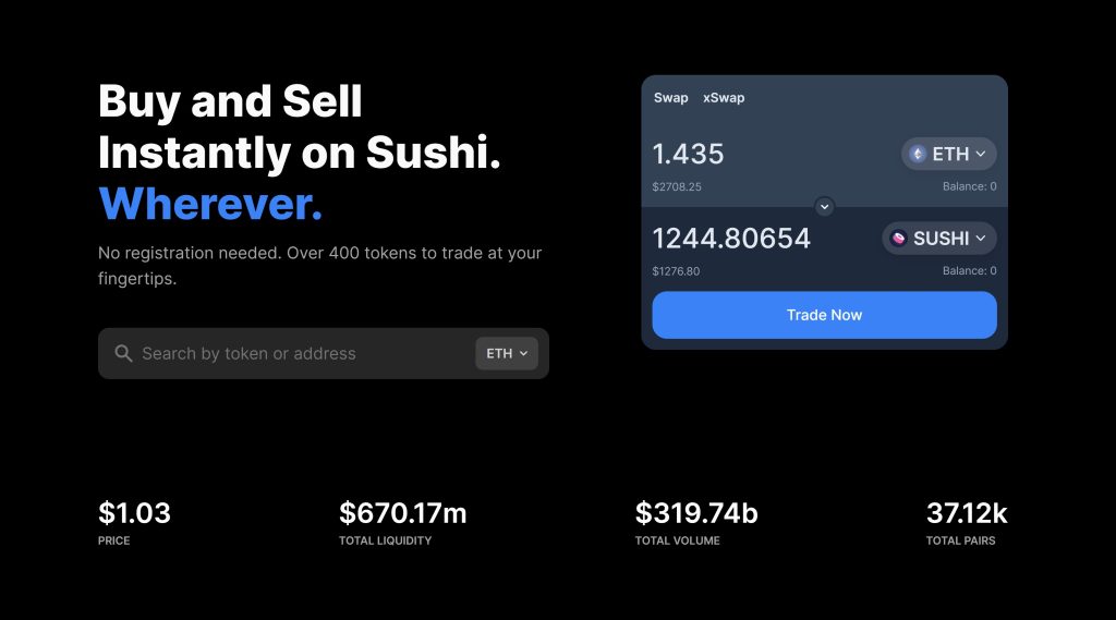 decentralised crypto exchanges